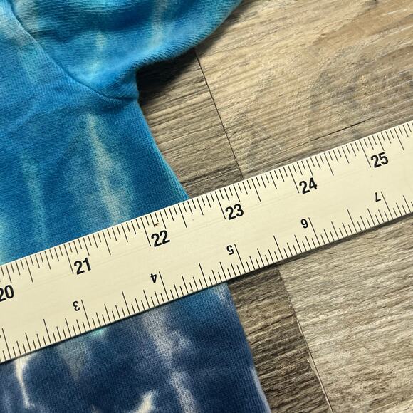 Vintage Six Flags Blue Mens XL‎ Tye Dye Taz Mania Looney Tunes T-shirt 90s - Picture 6 of 8